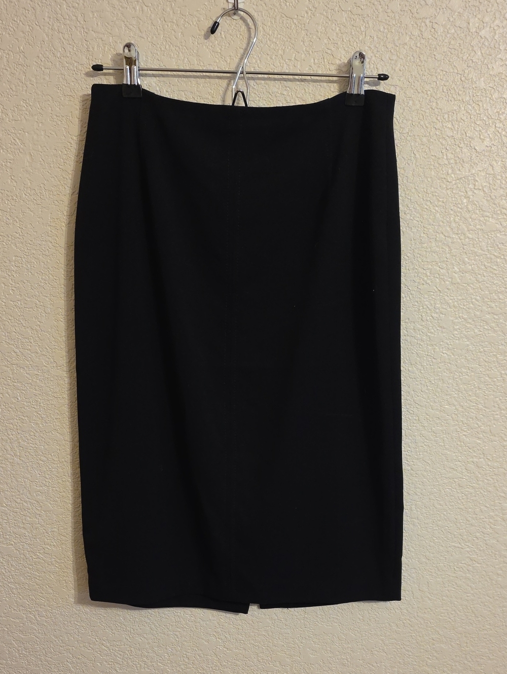 WHBM black pencil skirt